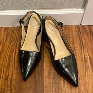 ✨Currently NOT FOR SALE ✨Franco Sarto Trista Slingback Heels Size 10